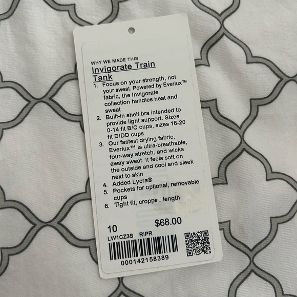 Lululemon Invigorate/Wunder Train Racerback Tank Top in Ripened Raspberry - Picture 9 of 10